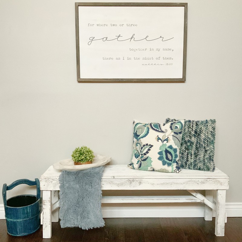 Kisner Wood Bench