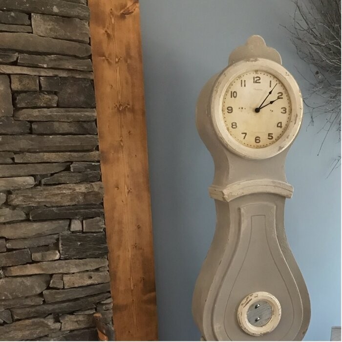 Knupp 75.5" Wood Floor Clock