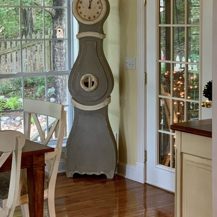 Knupp 75.5" Wood Floor Clock