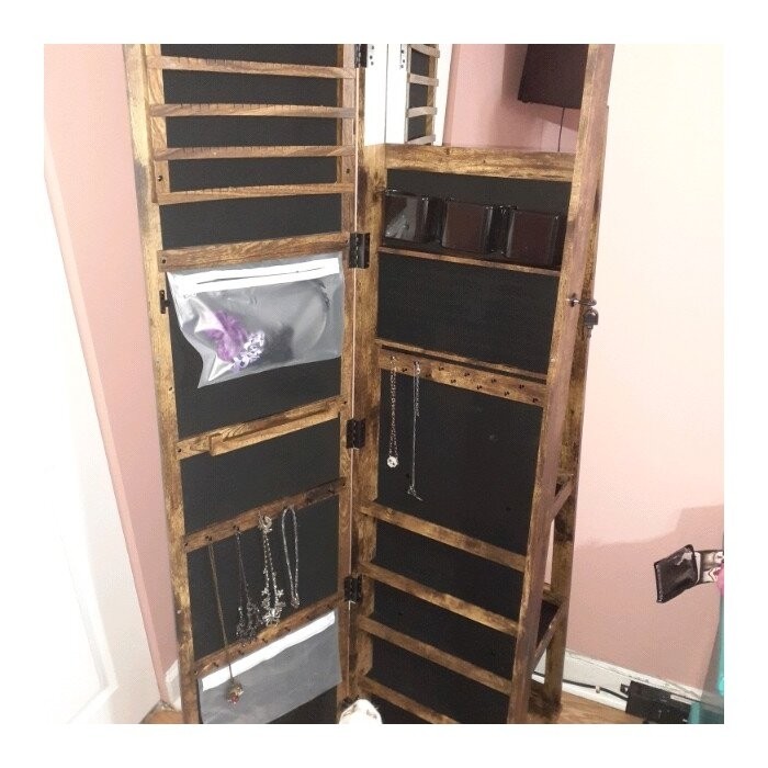 Kowal 15.75'' Wide Jewelry Armoire with Mirror