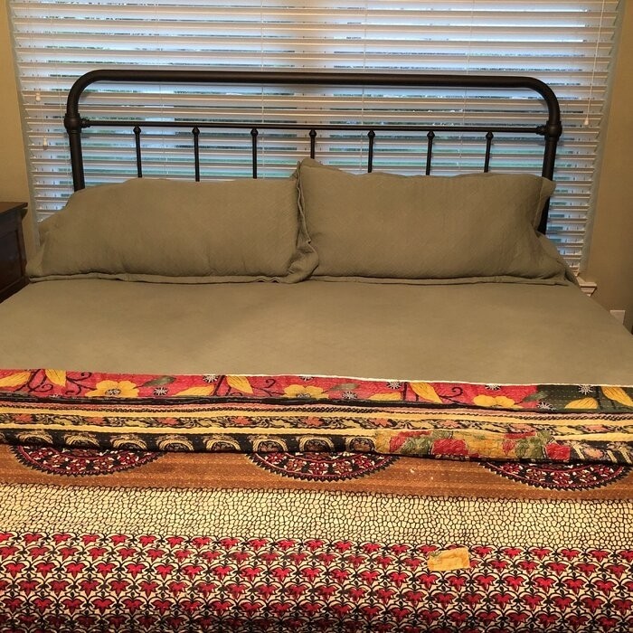 Kowalczyk Metal Slat Headboard