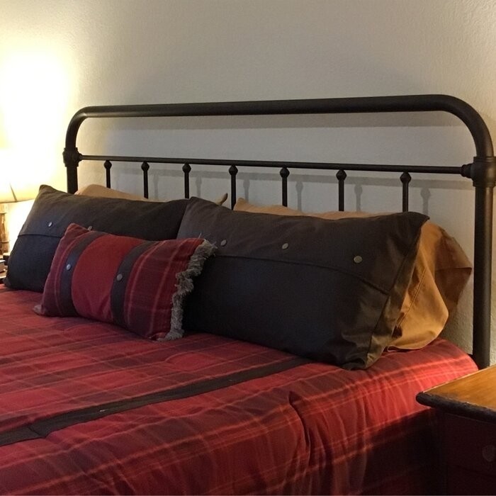 Kowalczyk Metal Slat Headboard
