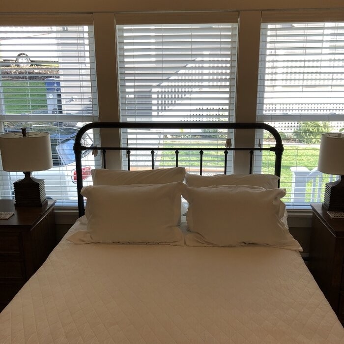 Kowalczyk Metal Slat Headboard