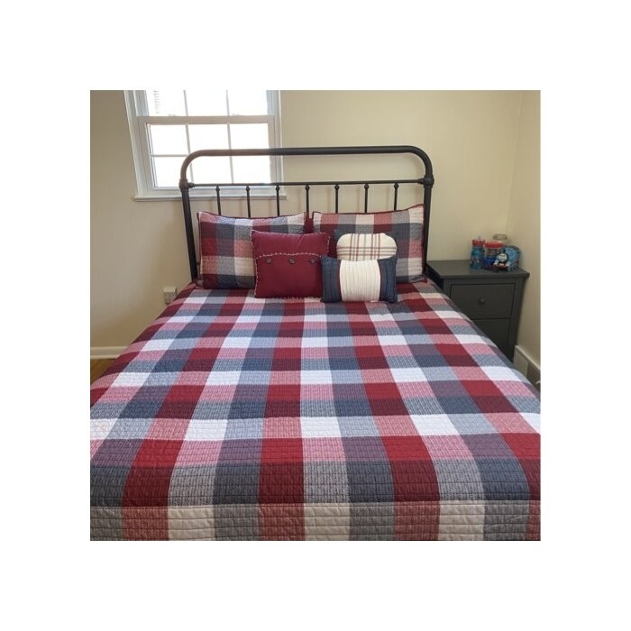 Kowalczyk Metal Slat Headboard
