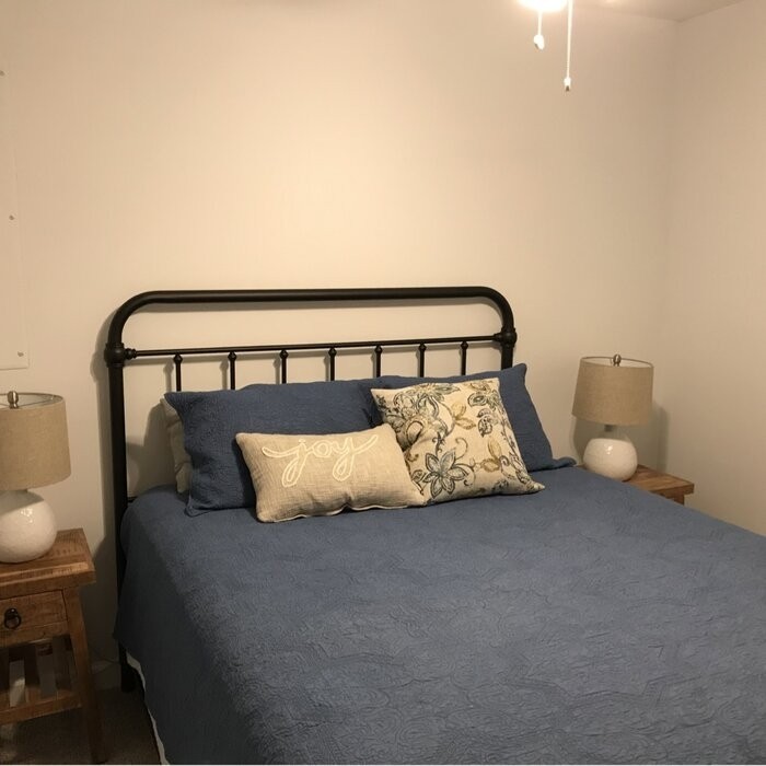 Kowalczyk Metal Slat Headboard