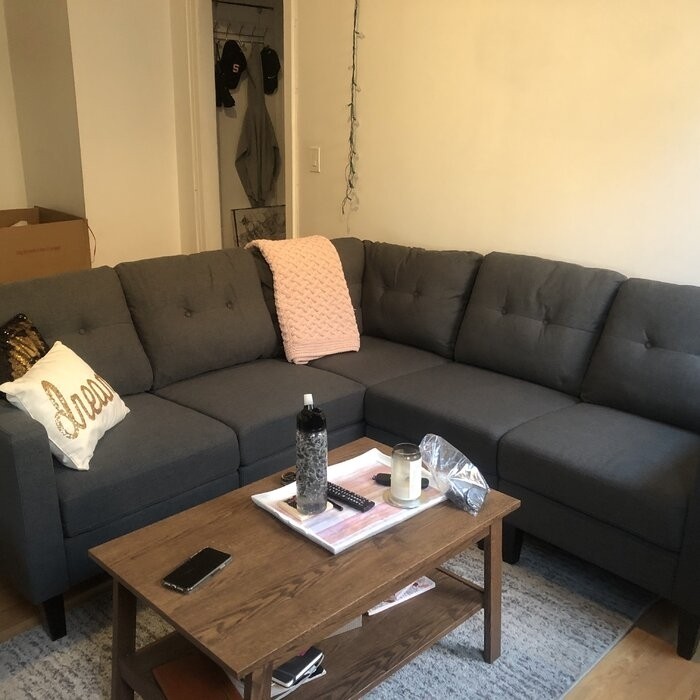 LaGuardia 84.25" Wide Symmetrical Modular Corner Sectional