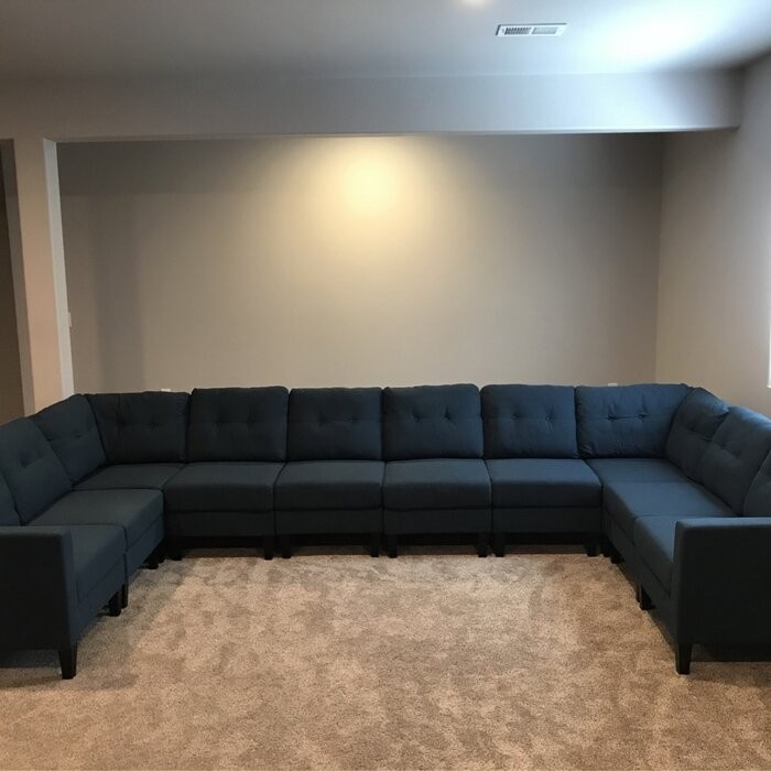 LaGuardia 84.25" Wide Symmetrical Modular Corner Sectional