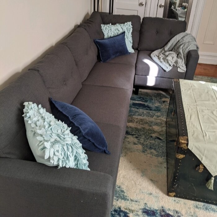 LaGuardia 84.25" Wide Symmetrical Modular Corner Sectional