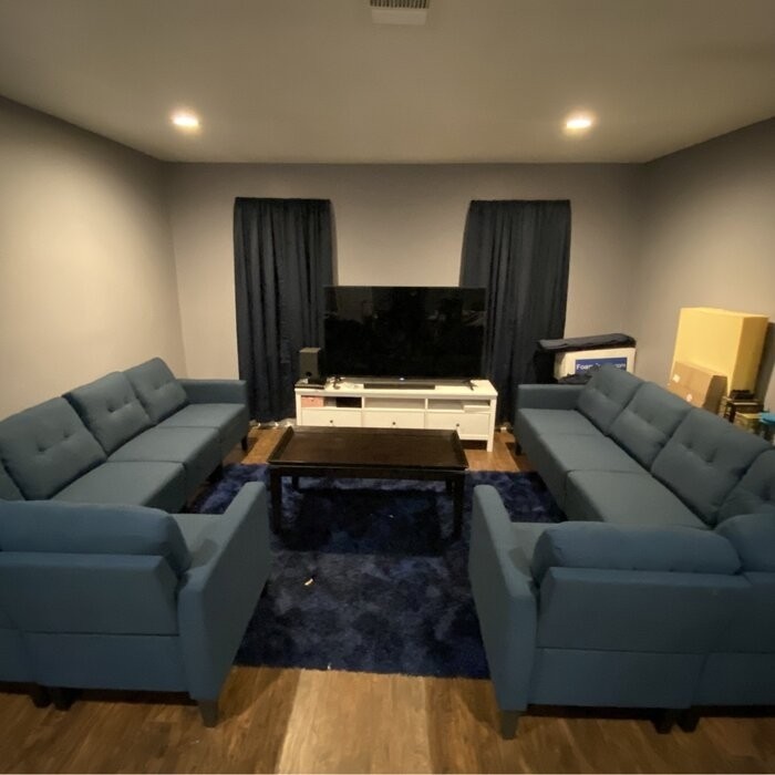 LaGuardia 84.25" Wide Symmetrical Modular Corner Sectional