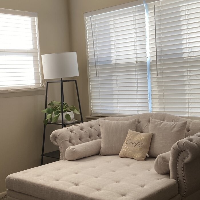 Lamm Tufted Two Flared Arms Chaise Lounge