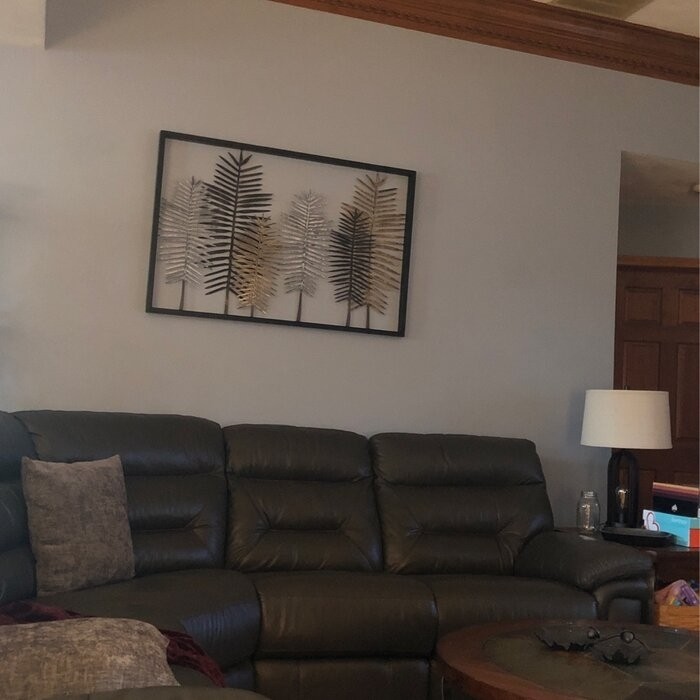 Leaves Metal Iron Wall Decor