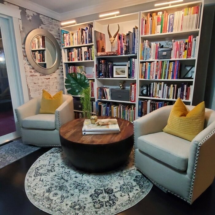 Leominster 28'' Wide Swivel Barrel Chair