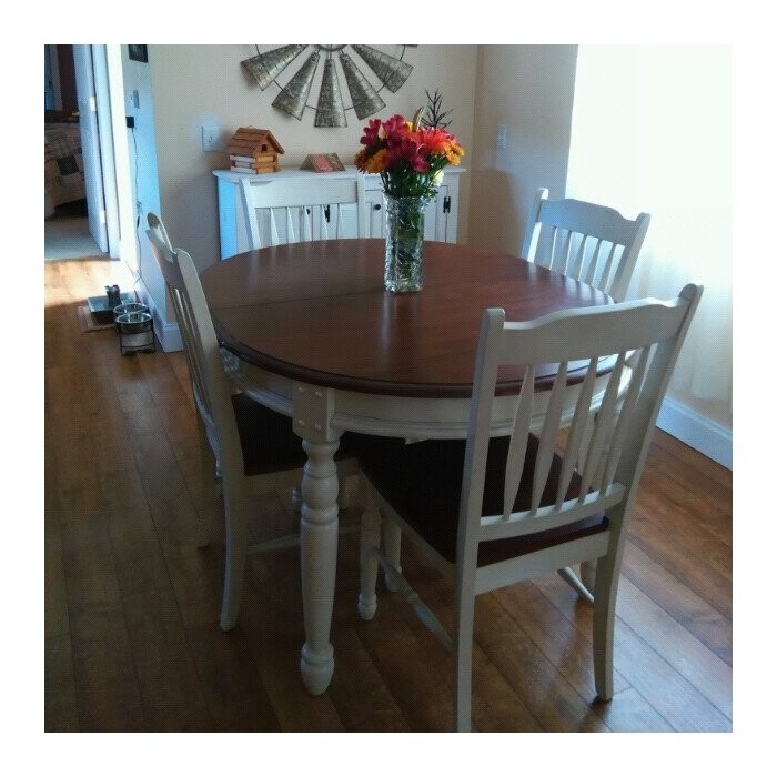 Letizia Extendable Solid Wood Dining Table