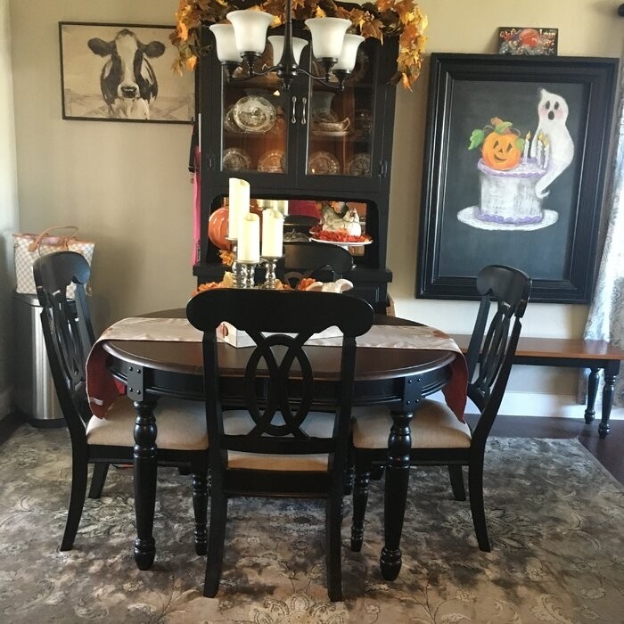 Letizia Extendable Solid Wood Dining Table