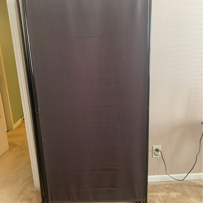 Leveille 102.5'' W x 72'' H 3 - Panel Folding Room Divider