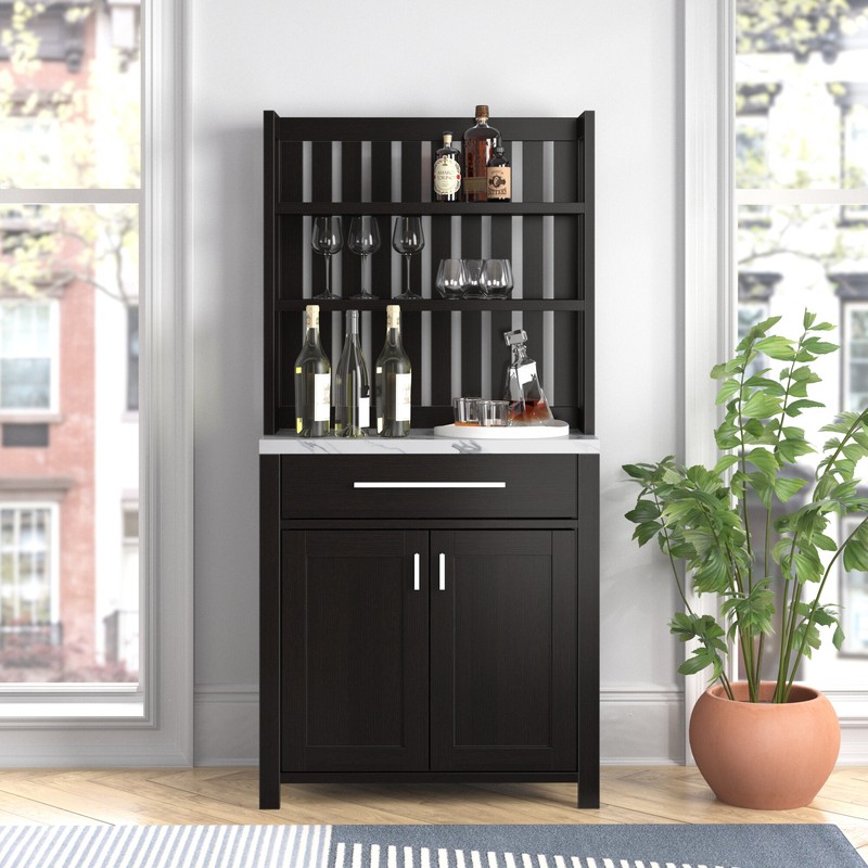 Levenson Bar with Wine Storage