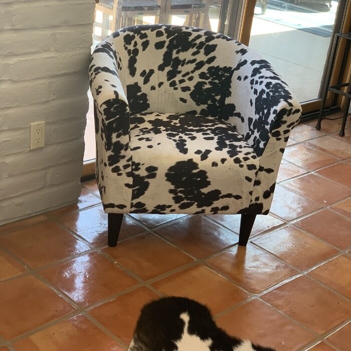 Liam 30.5'' Wide Barrel Chair
