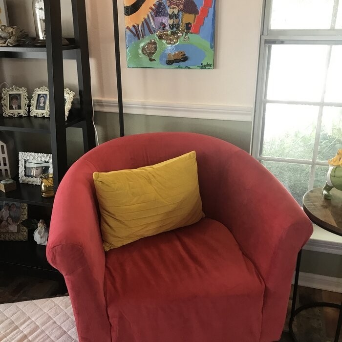 Liam 32'' Wide Barrel Chair