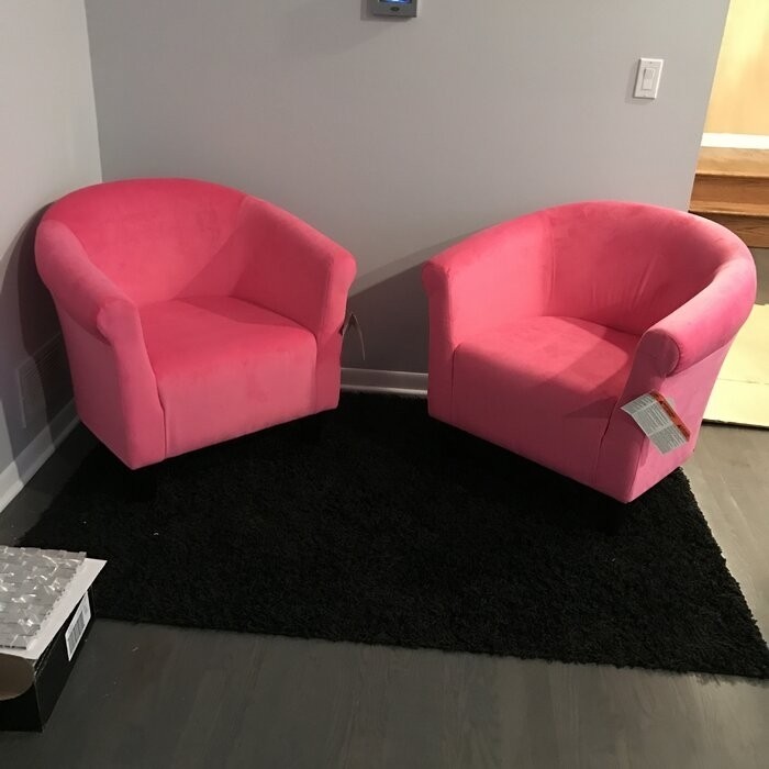 Liam 32'' Wide Barrel Chair