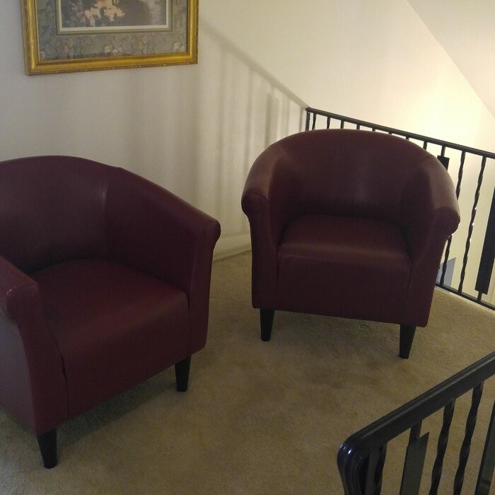 Liam 32'' Wide Barrel Chair