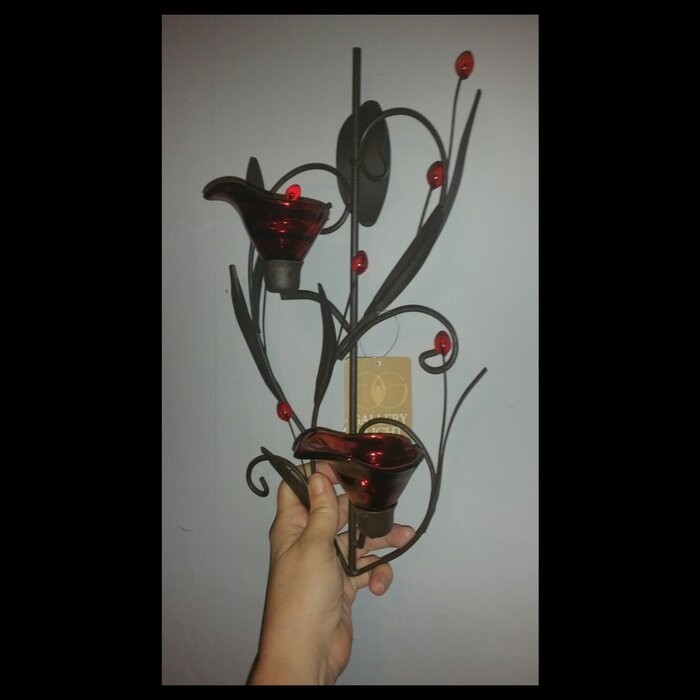 Lily 14.75" Wall Sconce Holder