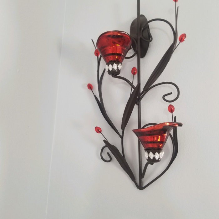 Lily 14.75" Wall Sconce Holder