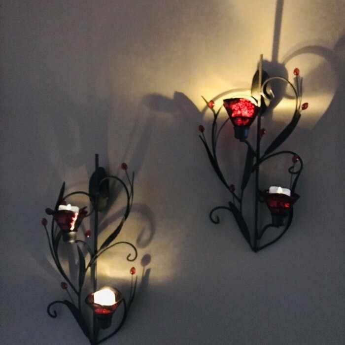Lily 14.75" Wall Sconce Holder