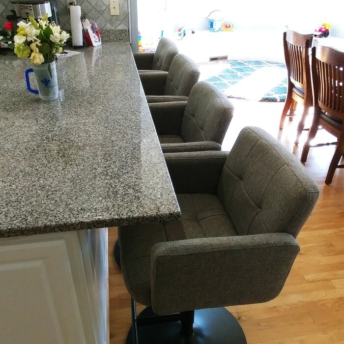 Limpley Stoke Swivel Adjustable HeightBar Stool