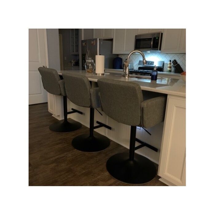 Limpley Stoke Swivel Adjustable HeightBar Stool