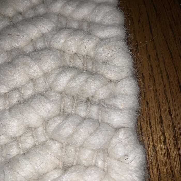 Lockhart Handmade Flatweave Wool Area Rug in Ivory