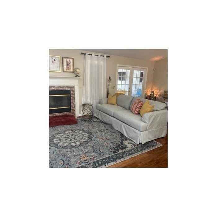 Lucia 93'' Recessed Arm Slipcovered Sofa with Reversible Cushions