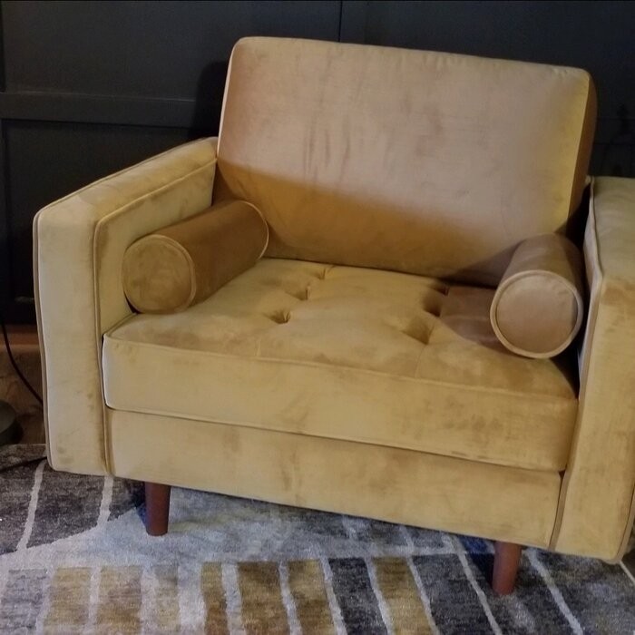Luo 41.5'' Wide Tufted Armchair