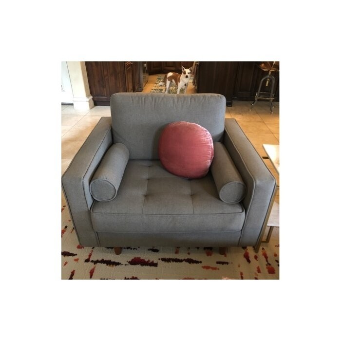 Luo 41.5'' Wide Tufted Armchair