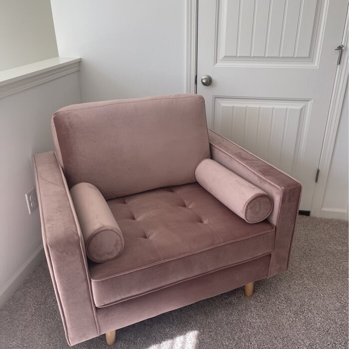 Luo 41.5'' Wide Tufted Armchair