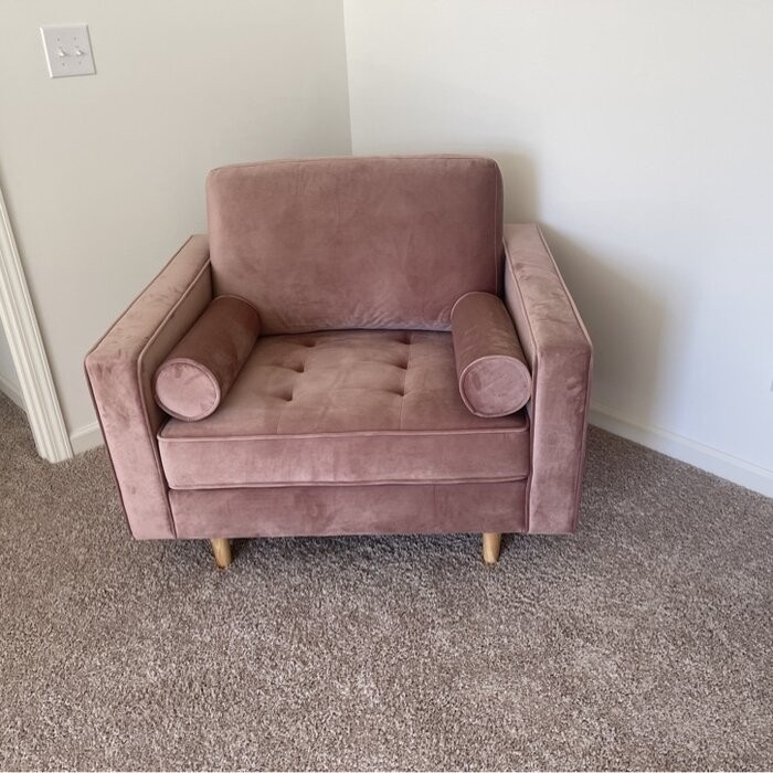 Luo 41.5'' Wide Tufted Armchair
