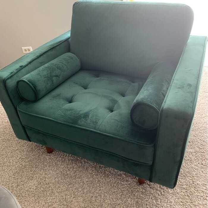 Luo 41.5'' Wide Tufted Armchair