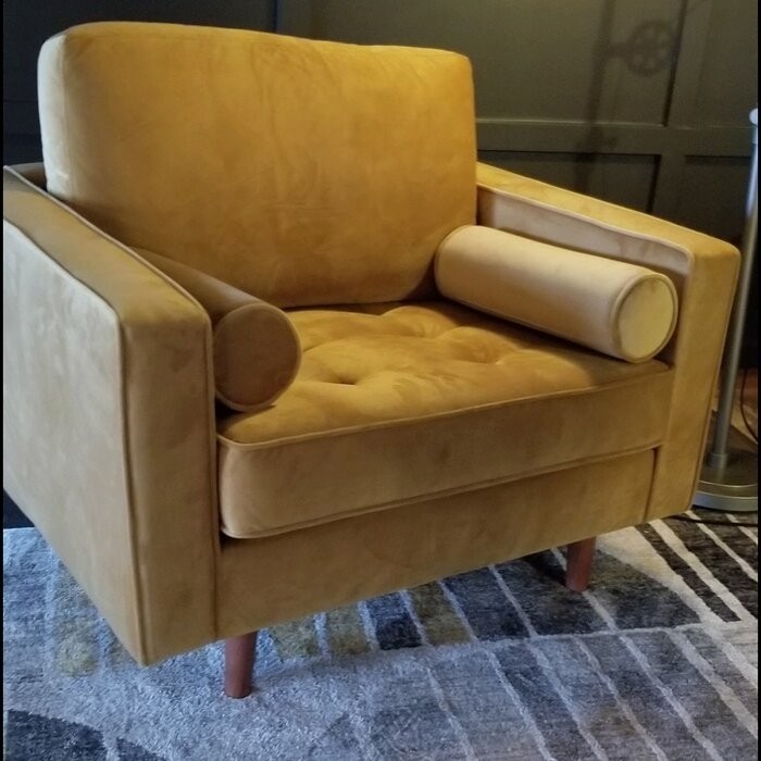 Luo 41.5'' Wide Tufted Armchair