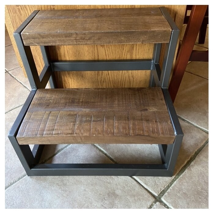 Majeski 2 - Step Wood Step Stool
