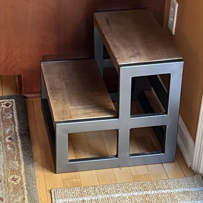 Majeski 2 - Step Wood Step Stool