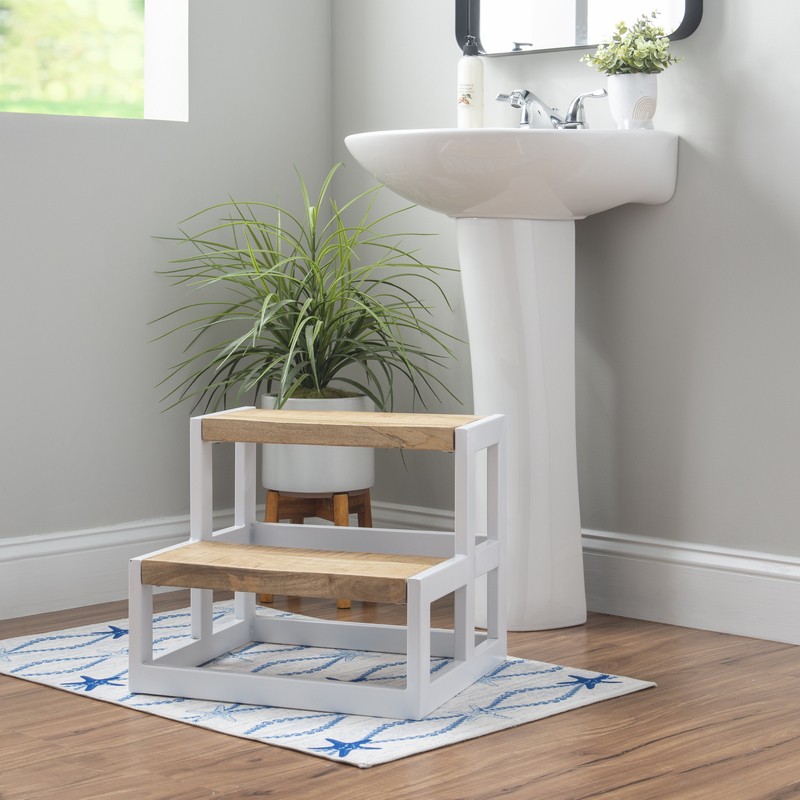 Majeski 2 - Step Wood Step Stool