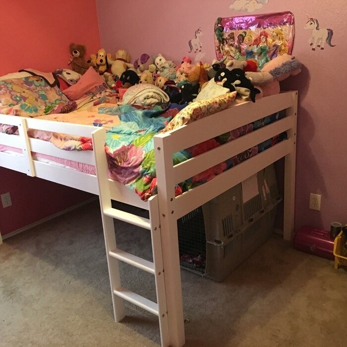 Mallika Solid Wood Loft Bed by Mack & Milo™