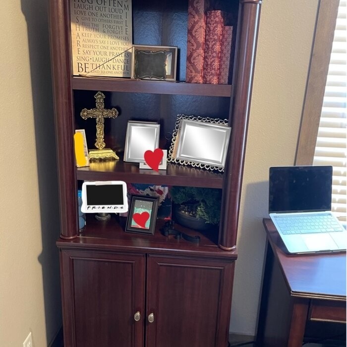 Manahan 71.88'' H x 29.38'' W Standard Bookcase