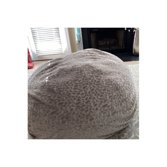 Margot Short Large Faux Fur Classic Bean Bag