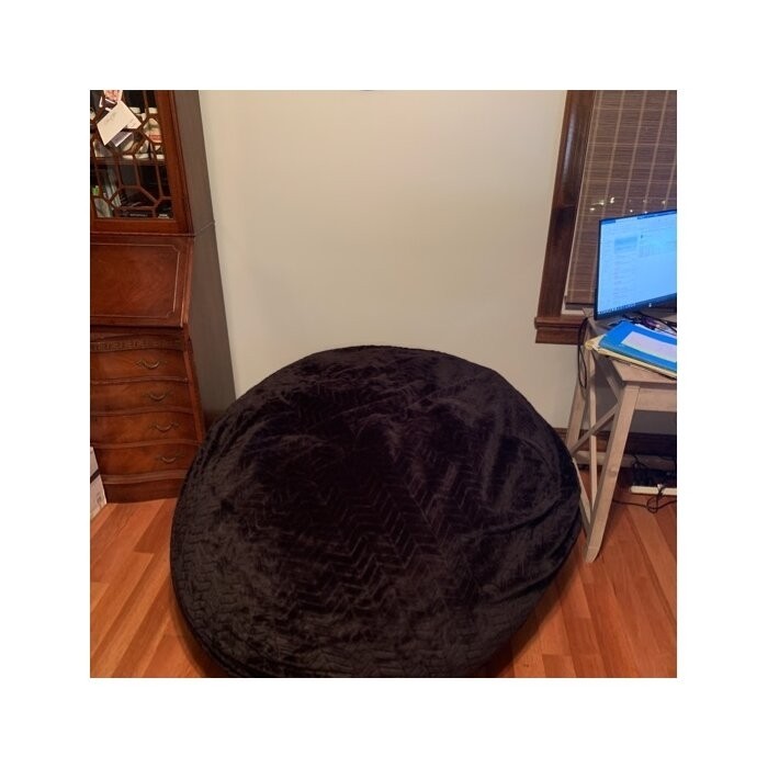 Margot Short Large Faux Fur Classic Bean Bag