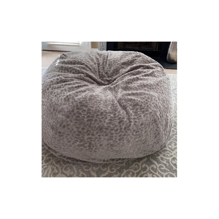 Margot Short Large Faux Fur Classic Bean Bag