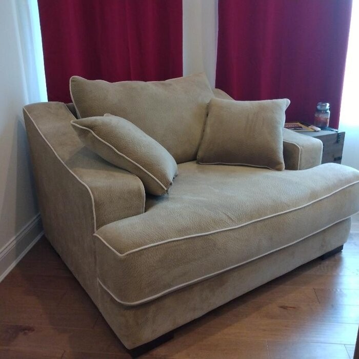 Marina 60'' Wide Chair And A Half and Ottoman