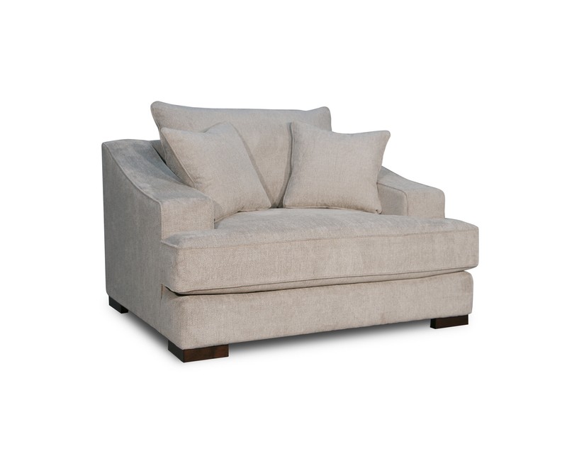 Marina 60'' Wide Chair And A Half and Ottoman