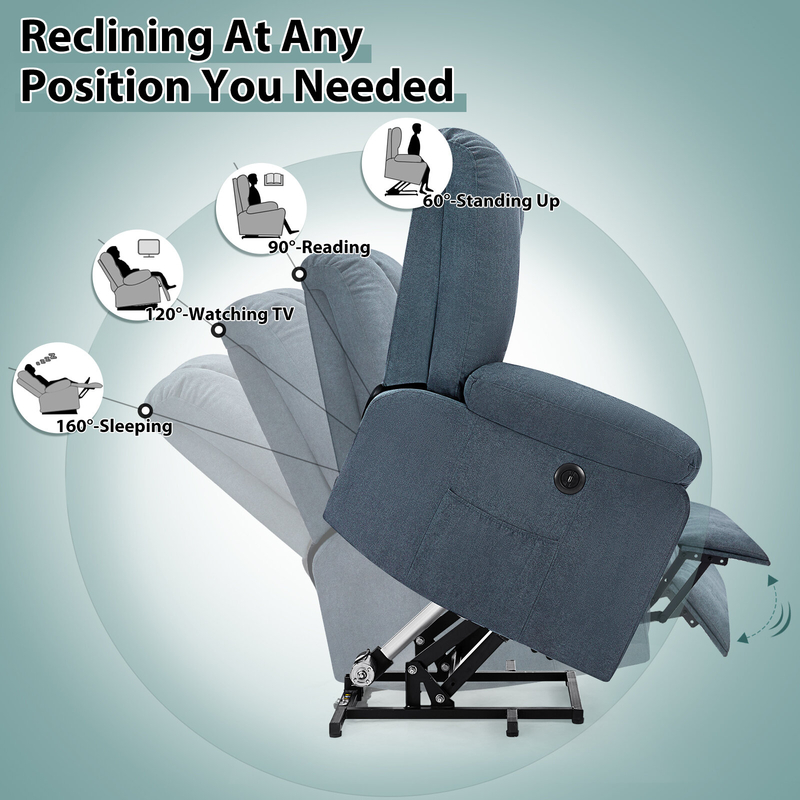 Marshal Zero Gravity Recliner with Heated Cushion