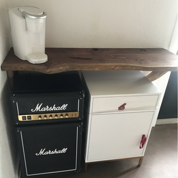 Marshall Fridges Retro 3.2 Cubic Feet cu. ft. Freestanding Mini Fridge