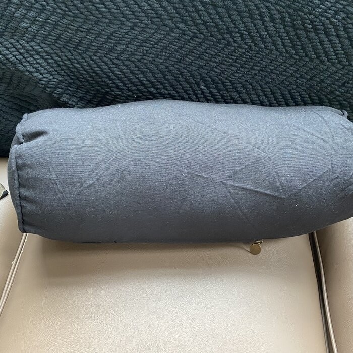 Mchaney Solid Twill Bolster Pillow Cover & Insert